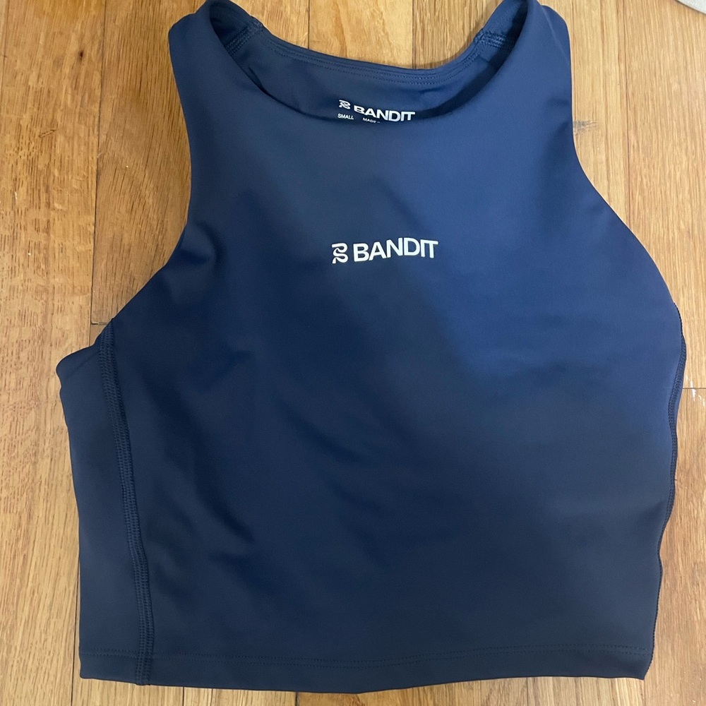 Bandit Navy Blue Women's Crop Top